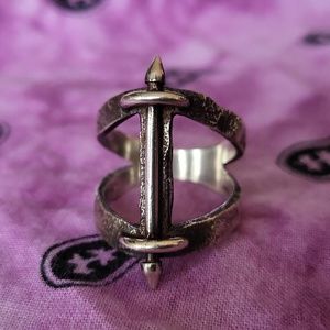 Sterling Silver Ring Size 10